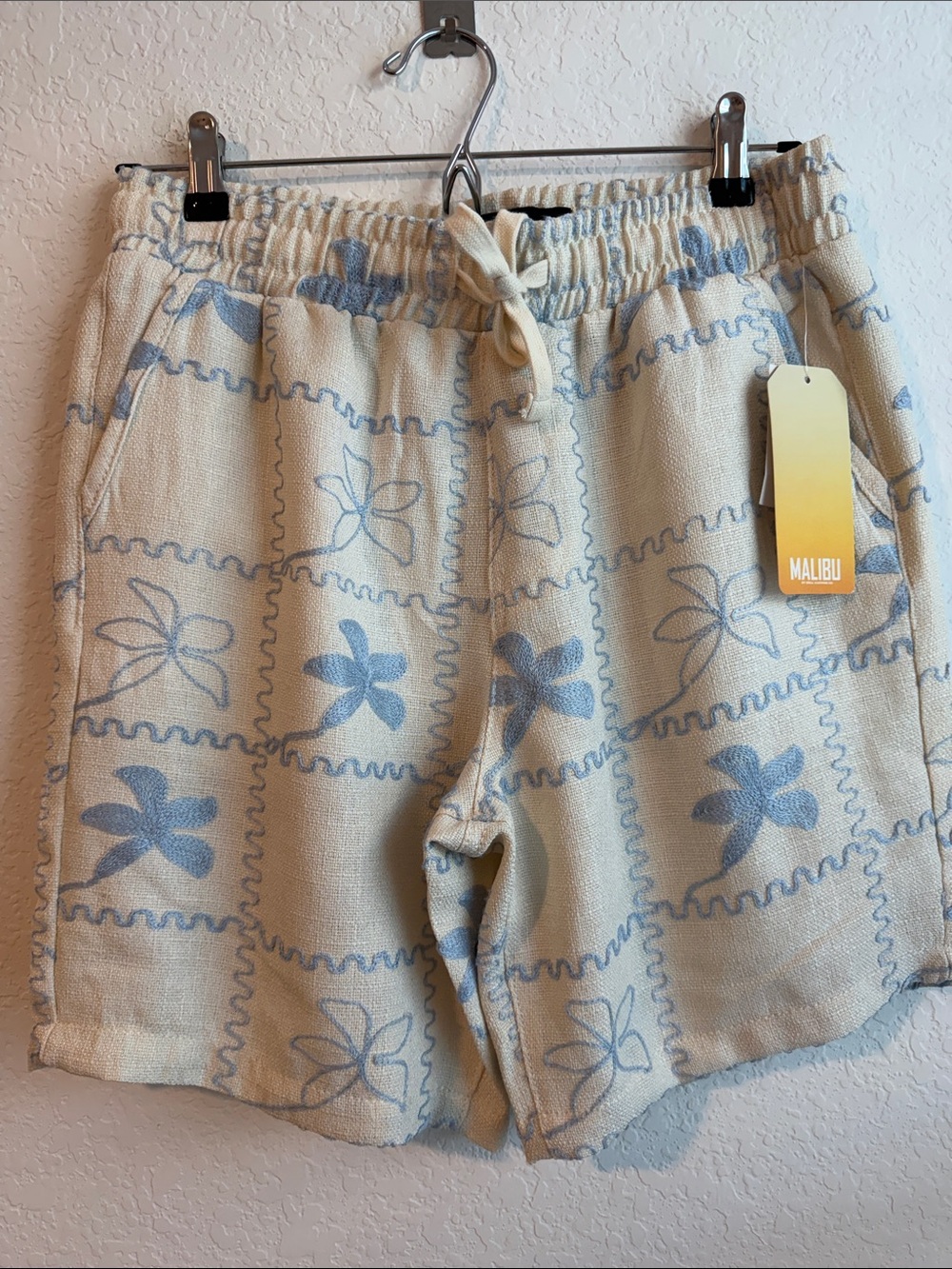 Men's Malibu Floral-Pattern Swim Hybrids